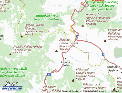 MICHELIN Kastellia map - ViaMichelin