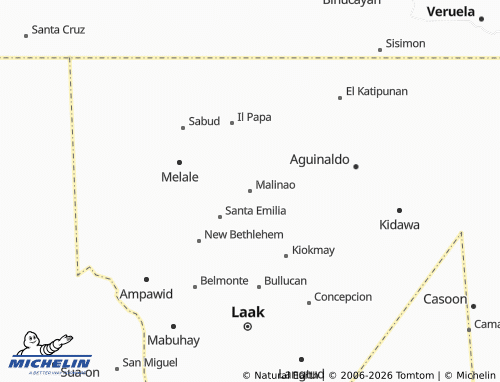 MICHELIN Malinao map - ViaMichelin