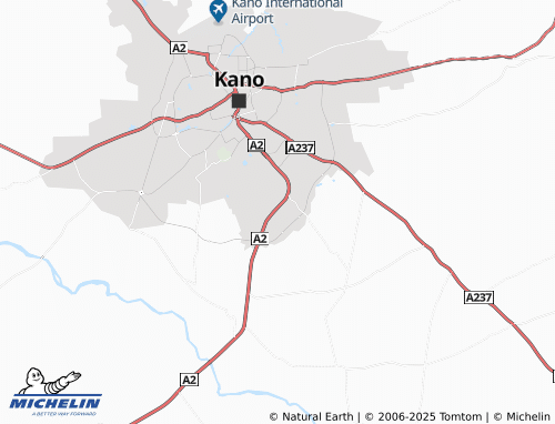MICHELIN Kofar Kudu map - ViaMichelin