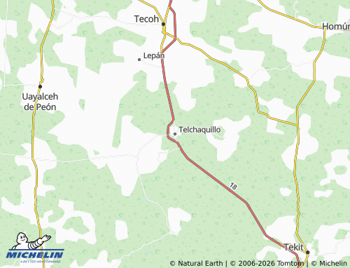Mapa MICHELIN Telchaquillo - ViaMichelin