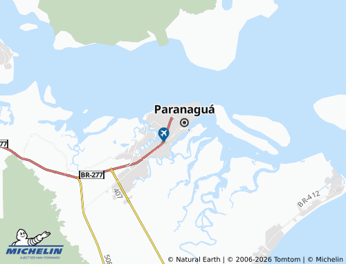 MICHELIN Vila Paranaguá map - ViaMichelin