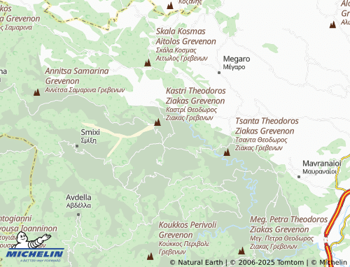 MICHELIN Alatopetra map - ViaMichelin