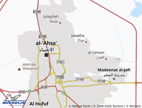 MICHELIN-Landkarte al-Salam - ViaMichelin