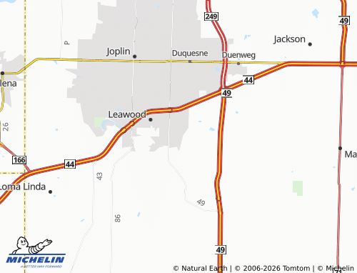 Mapa MICHELIN Saginaw - ViaMichelin