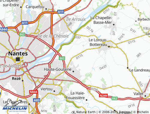 MICHELIN-Landkarte Le Plantis - ViaMichelin