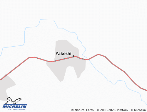 MICHELIN Yakeshi map - ViaMichelin