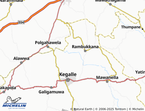 MICHELIN Naranbedda East map - ViaMichelin
