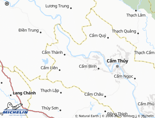 MICHELIN Cẩm Thạch map - ViaMichelin