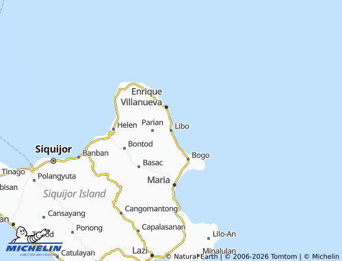 MICHELIN Libo map - ViaMichelin