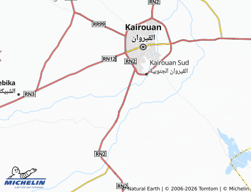 Carte MICHELIN Raqqada - ViaMichelin