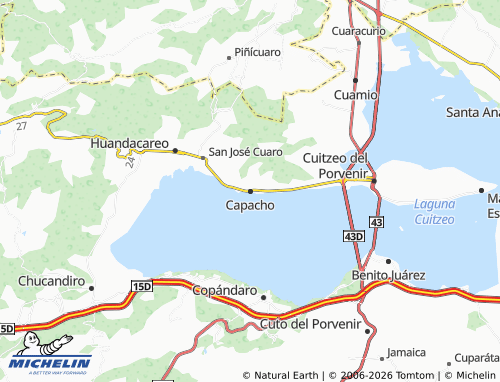 Mapa MICHELIN Capacho - ViaMichelin