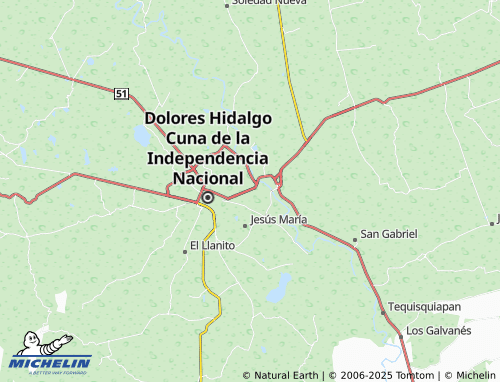 MICHELIN Colonia La Concepción map - ViaMichelin
