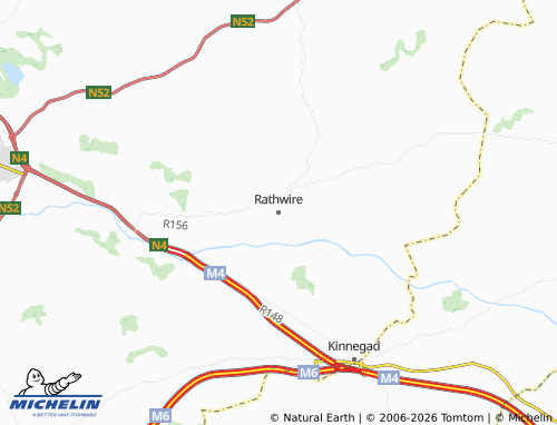 Carte MICHELIN Rathwire - ViaMichelin