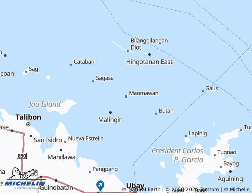 MICHELIN Maomawan map - ViaMichelin