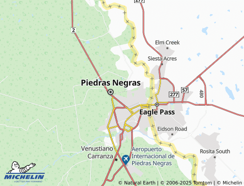 MICHELIN El Cenizo map - ViaMichelin