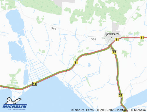 Mapa MICHELIN Sløjhuse - ViaMichelin