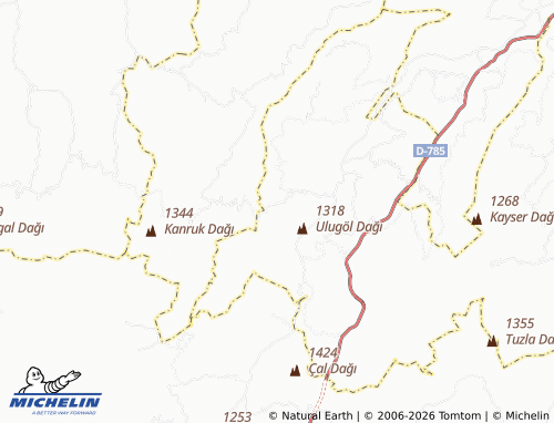 MICHELIN Akbaş map - ViaMichelin