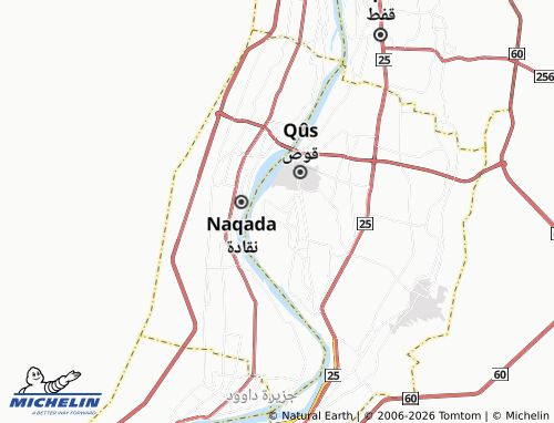 Mappa MICHELIN al-Sha'rani - ViaMichelin
