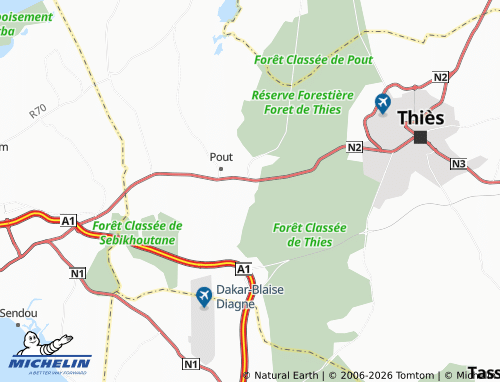 Mappa MICHELIN Palal - ViaMichelin