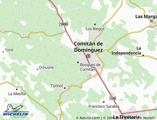 Mappa MICHELIN Cruz de Pashton - ViaMichelin