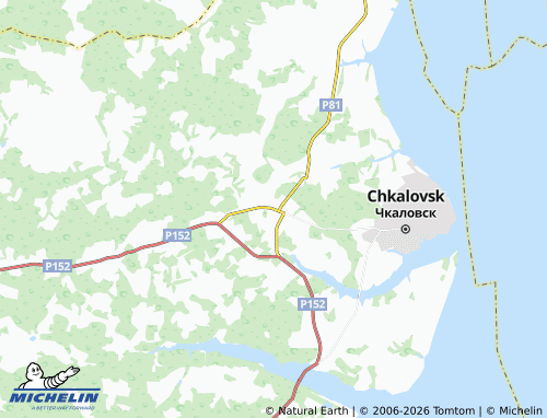 MICHELIN-Landkarte Sitskoye - ViaMichelin