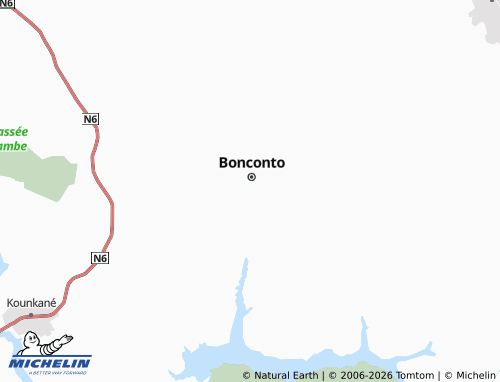 Mapa MICHELIN Mandoufou Fodé - ViaMichelin