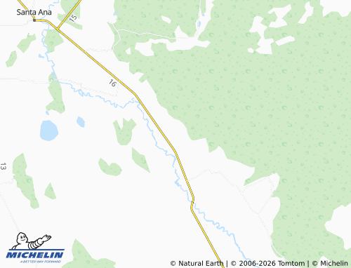 Mapa MICHELIN San Blas - ViaMichelin
