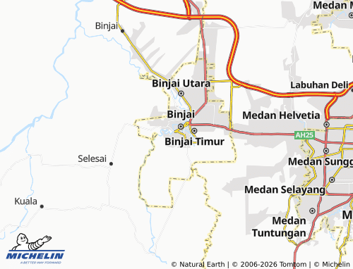 MICHELIN Satria map - ViaMichelin