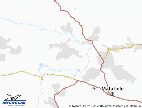 MICHELIN-Landkarte Etheldale - ViaMichelin