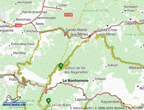 MICHELIN Le Petit Liepvre map - ViaMichelin