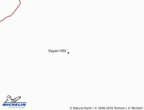 MICHELIN Nanga Tikan map - ViaMichelin