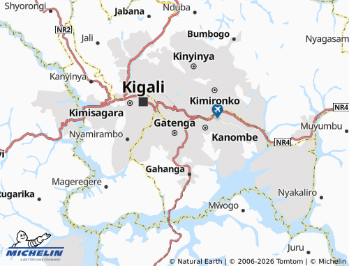 Mappa MICHELIN Gatenga - ViaMichelin