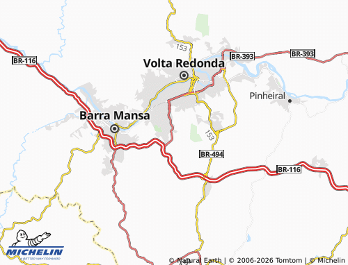 Mapa MICHELIN Assunção - ViaMichelin