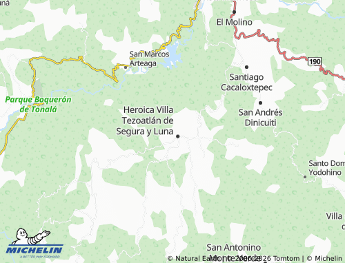 Mapa MICHELIN Del Refugio - ViaMichelin
