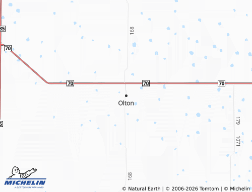 Carte MICHELIN Olton - ViaMichelin