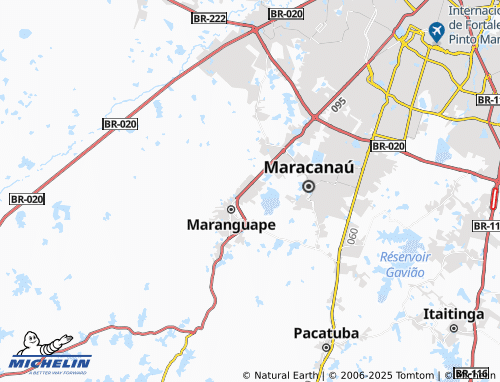 Carte MICHELIN Novo Maranguape II - ViaMichelin