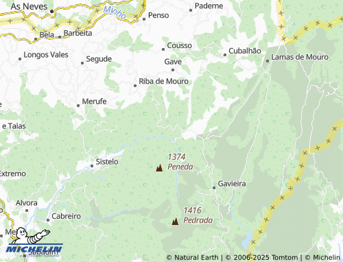 Mapa MICHELIN Santo António - ViaMichelin