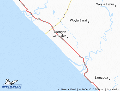 Mapa MICHELIN Suak Bidok - ViaMichelin