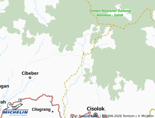 Mapa MICHELIN Cikadu - ViaMichelin