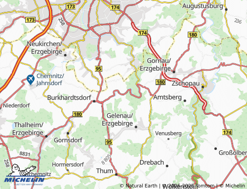 Mapa MICHELIN Kemtau - ViaMichelin