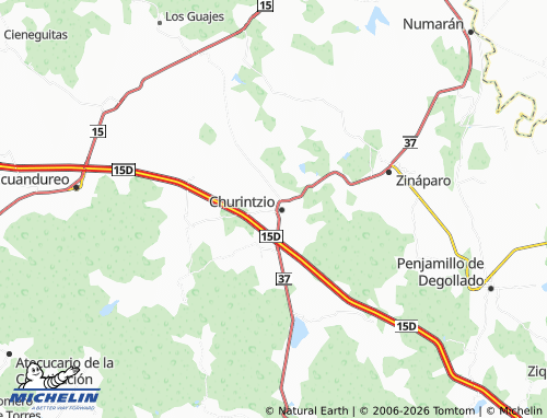 Mapa MICHELIN El Camotal - ViaMichelin