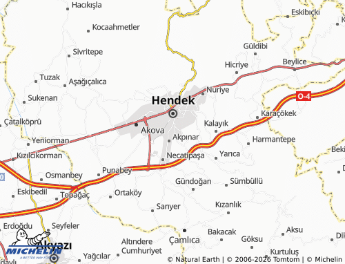 Mappa MICHELIN Turanlar - ViaMichelin