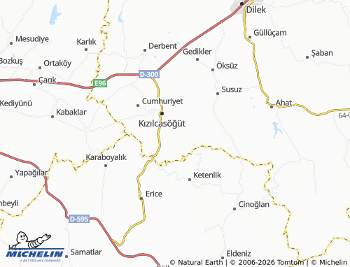 MICHELIN Barış map - ViaMichelin