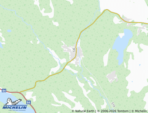 Mappa MICHELIN Vemdalen - ViaMichelin