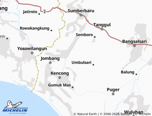 Mapa MICHELIN Mundurejo - ViaMichelin