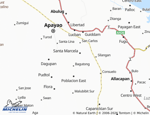 MICHELIN Imelda map - ViaMichelin