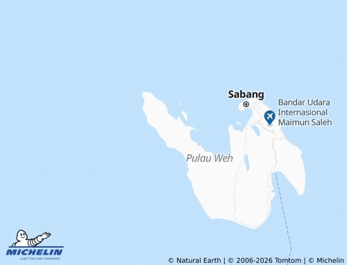 MICHELIN Iboih map - ViaMichelin