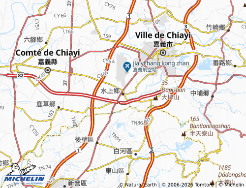 Mappa MICHELIN shui shang xiang - ViaMichelin