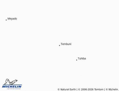 Mapa MICHELIN Tembuni - ViaMichelin