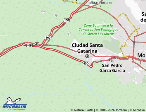 Mappa MICHELIN Lomas Altas Tercer Sector - ViaMichelin